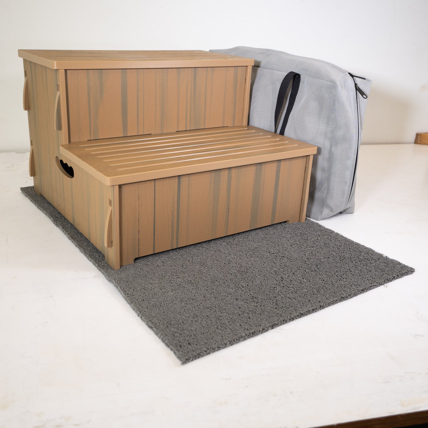 Stowaway Steps: 2 Step Wide Premium Stowable Dock Step