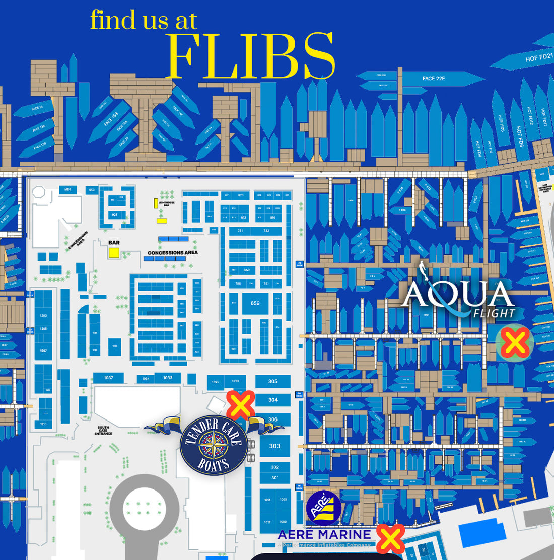 Where to find us at FLIBS