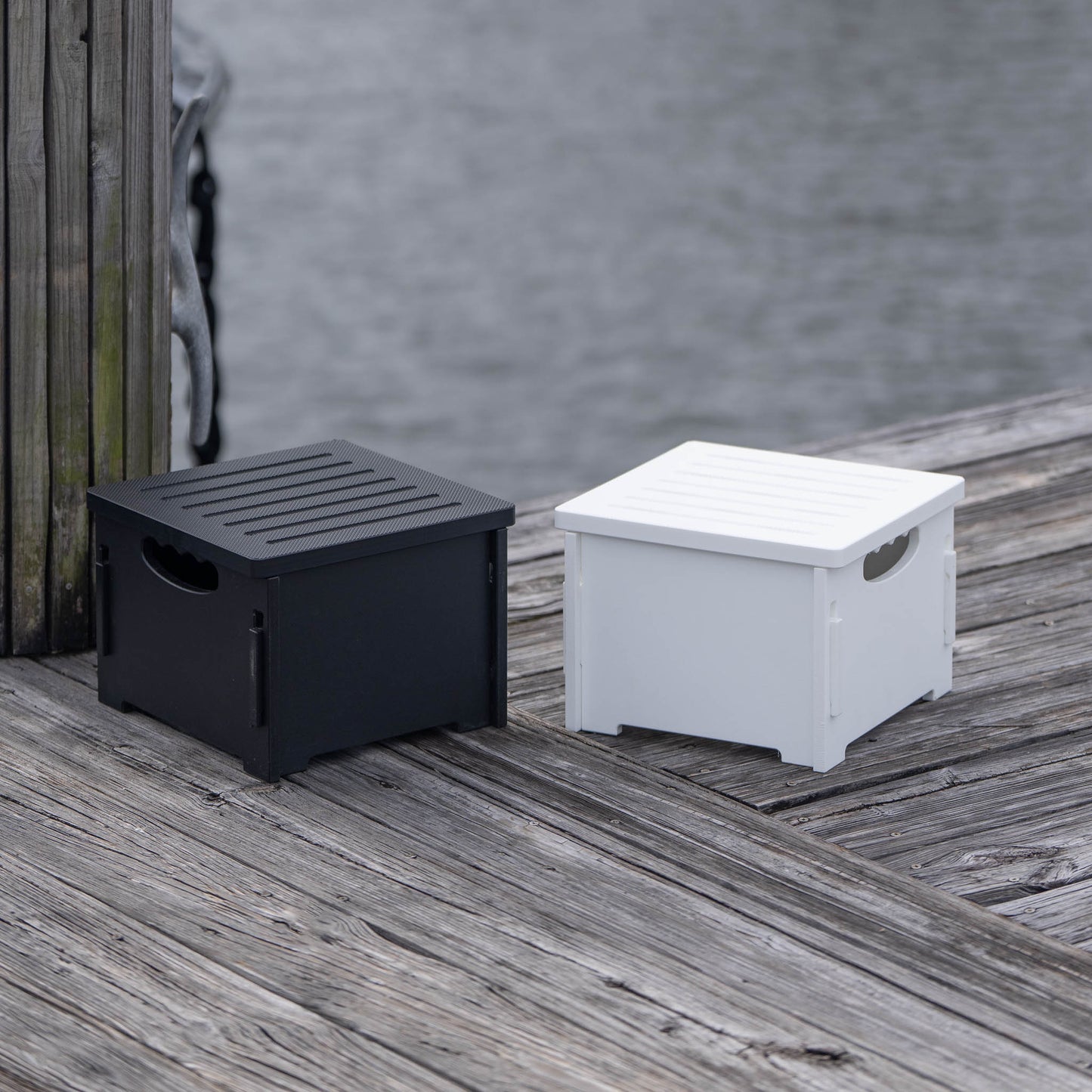 Stowaway Steps: 1 Step Narrow Premium Stowable Dock Step