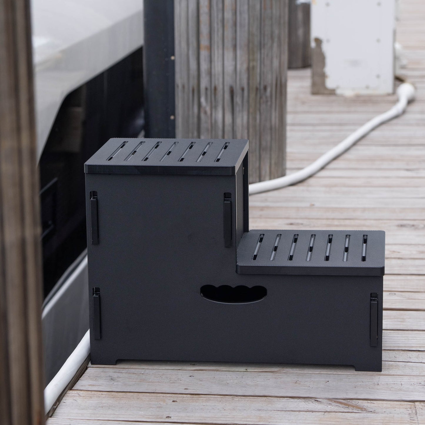 Stowaway Steps: 2-Step Narrow Premium Stowable Dock Step