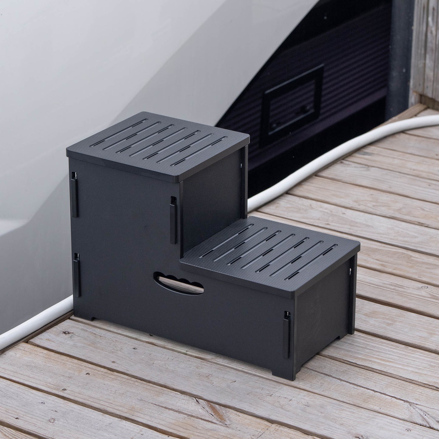 Stowaway Steps: 2-Step Narrow Premium Stowable Dock Step