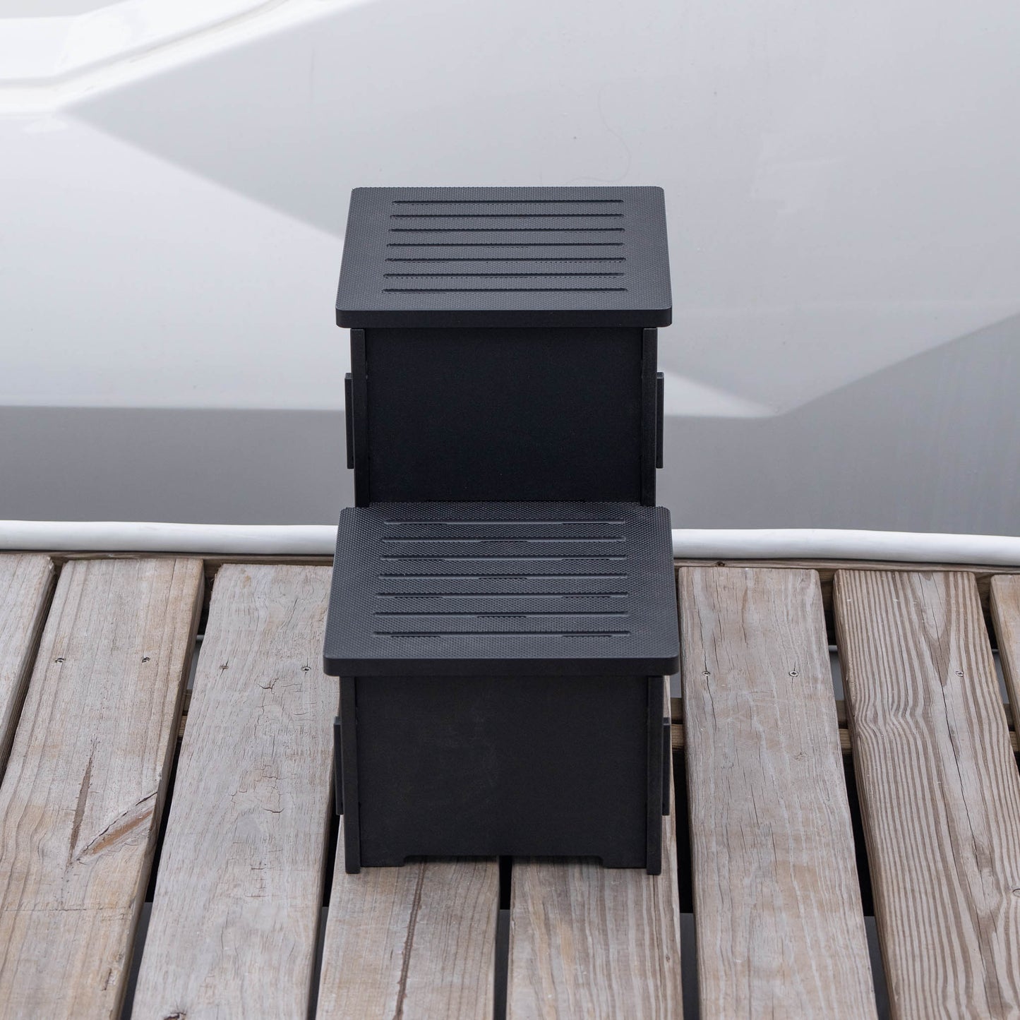 Stowaway Steps: 2-Step Narrow Premium Stowable Dock Step