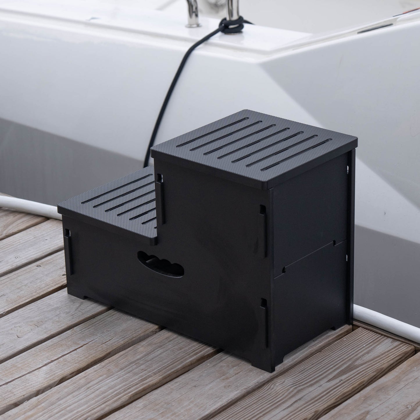 Stowaway Steps: 2-Step Narrow Premium Stowable Dock Step