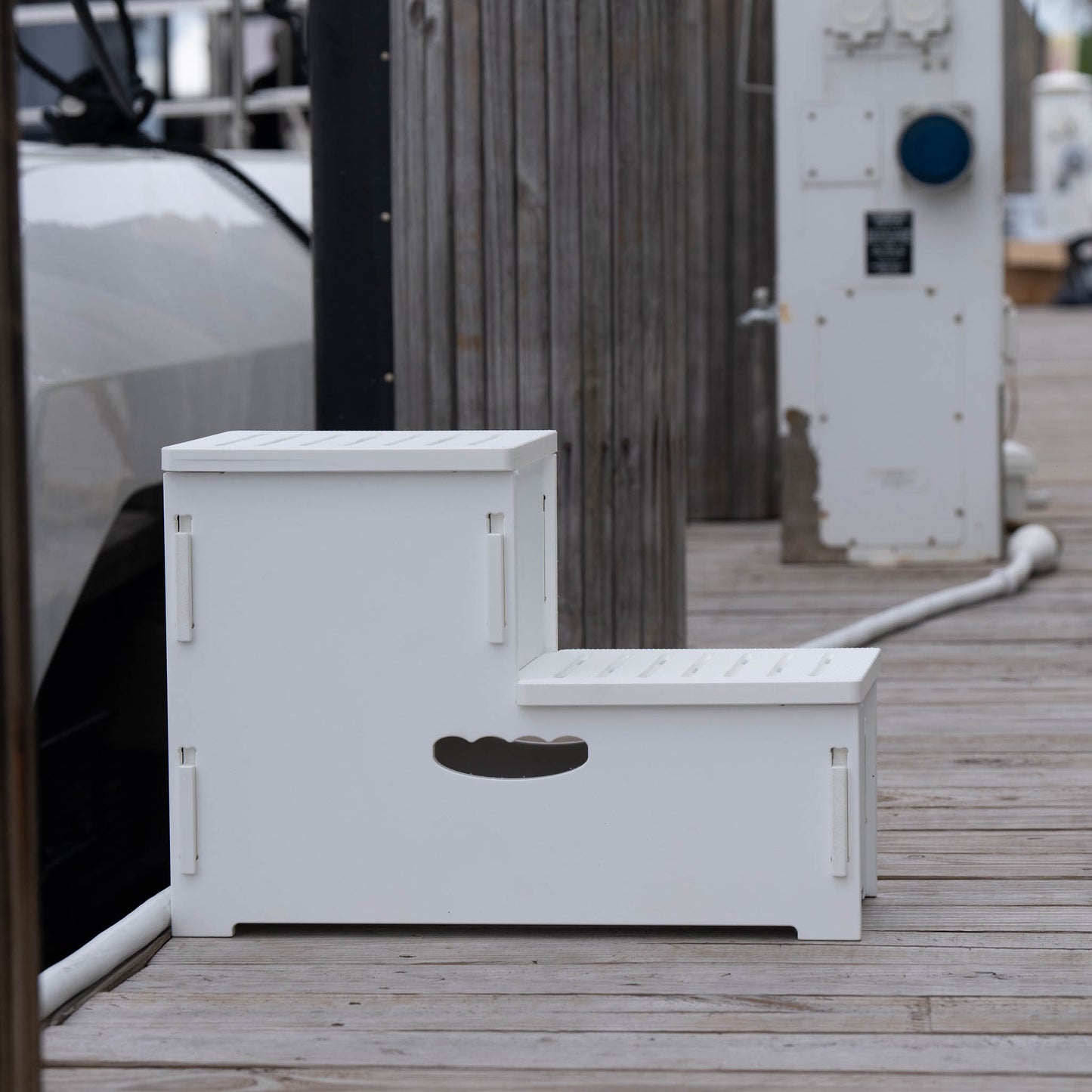 Stowaway Steps: 2-Step Narrow Premium Stowable Dock Step