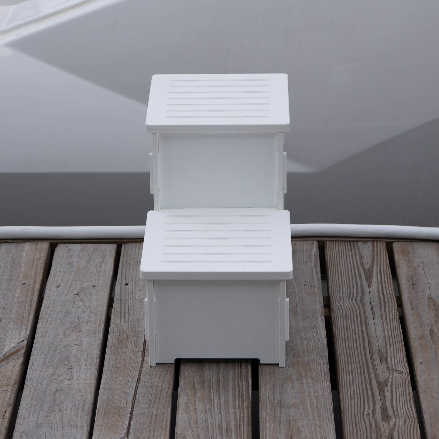 Stowaway Steps: 2-Step Narrow Premium Stowable Dock Step