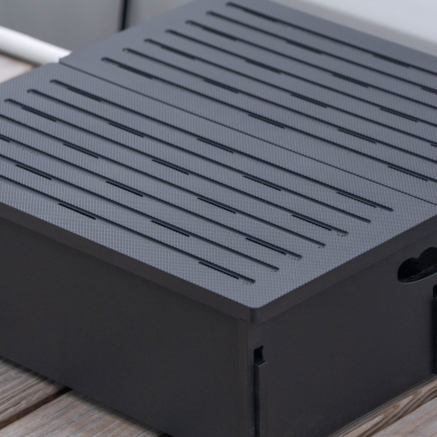 Stowaway Steps: 1 Step Deep and Wide Premium Dock Step