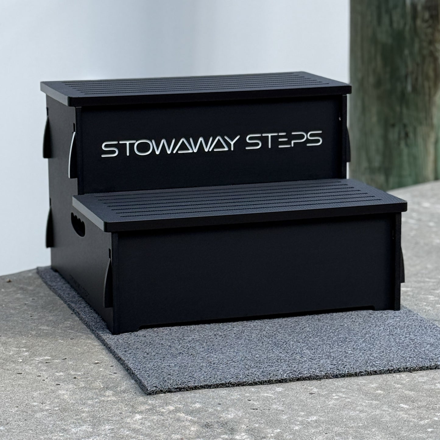 Stowaway Steps: 2 Step Wide Premium Stowable Dock Step