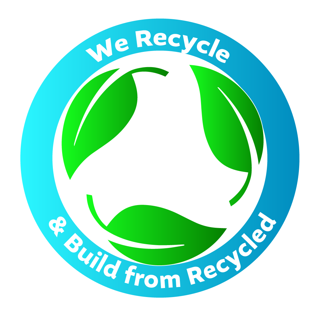 We Recycle and Build from Recycled